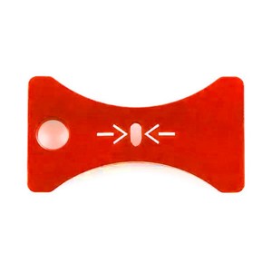 Tendeur de chaîne de distribution en alliage d'aluminium pour Honda Accord série B, anodisé rouge, pièce de réparation D2458-1 - Product Image 2