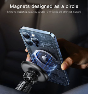 C156 yesido 2024 New đổi mới 360 độ điều chỉnh Magnetic Mobile Car người giữ điện thoại - Product Image 5