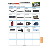 Para Great Wall Wingle 5 6 7 Pick Up Grill Luz de Nevoeiro DRL Espelho Retrovisor Fender Grille Cauda Lâmpada Farol Bearing Bumper