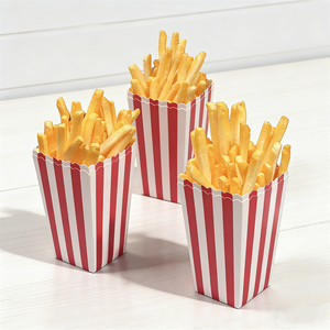 Modelo de Papas Fritas de Simulación, Comida Frita Artificial de Plástico, Accesorios de Exhibición Realistas y Ecológicos para Tiendas de Comida Rápida, Camiones de Comida y Cocinas - Product Image 2