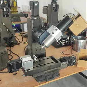 산업 DIY cnc 대패 기계 비금속/금속을 위한 작은 소형 탁상용 cnc 기계