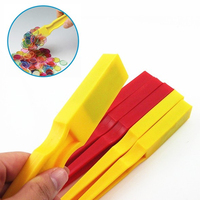 Jetons de bingo magnétiques transparents pour le comptage - Marqueurs mathématiques en plastique transparent pour la salle de classe - Couleurs assorties