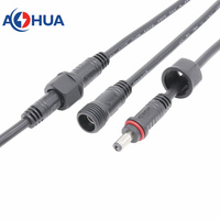 12V 24V DC elektrischer Inflator Luftpumpe LED-Draht geformt 5,5*2,1/2,5mm DC-Buchse Stecker Buchse LED-Stecker geformtes Kabel