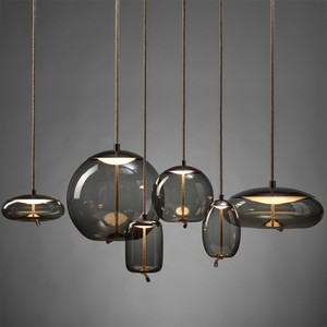 Lampes suspendues, design nordique, décoration, lustre en verre, <span class=keywords><strong>lampe</strong></span> suspendue <span class=keywords><strong>de</strong></span> cuisine, luminaire <span class=keywords><strong>suspendu</strong></span>, luminaires - Product Image 3