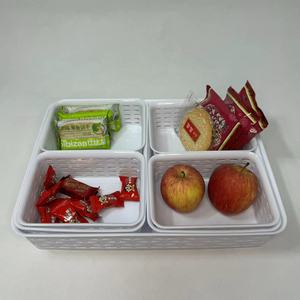 Bảy mảnh nhỏ hình chữ nhật nhựa máy tính để bàn ngăn kéo lưu trữ giỏ đặt em bé Thân thiện với máy tính để bàn tổ chức - Product Image 6