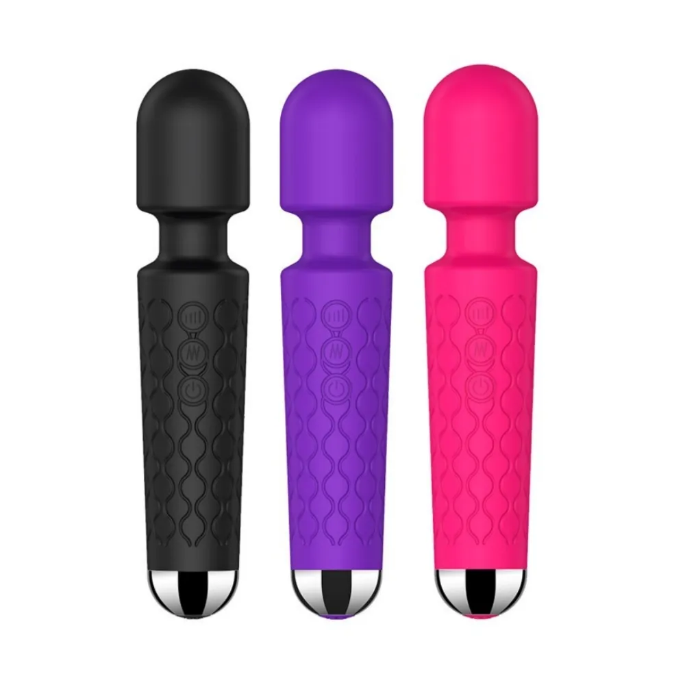 Wireless Vibrator USB Rechargeable Massager Sex Toys for Woman Masturbator Silicone Erotic AV Magic Wand Clitoris Stimulator