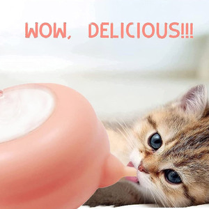 Bol à lait en silicone de qualité alimentaire pour animaux de compagnie, 200ml, station de soins pour chiots et chatons - Product Image 2