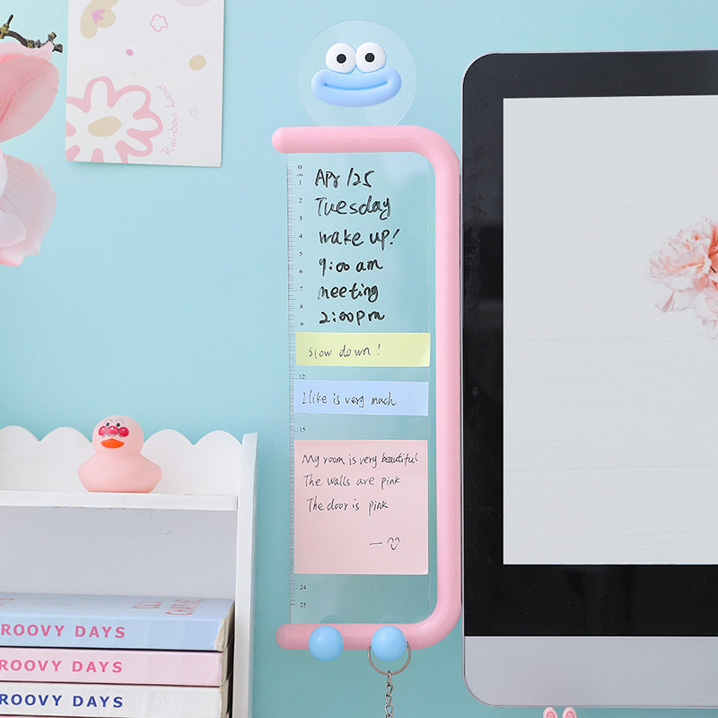 2 Panneaux Mémo Acrylique Pour Moniteur – Tableau De Notes Latéral Gauche + Droit, Idéal Bureau & Maison