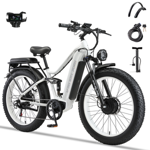 Bicicleta de Montaña Eléctrica con Suspensión Completa, Cuadro de Aluminio, Motor sin Escobillas, Largo Alcance, 60V/35AH, Batería de Litio, Envío Directo desde Almacén en la UE, Excee - Product Image 3
