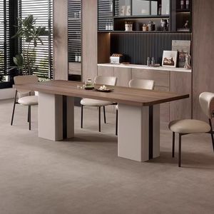 Grande Tavolo da Pranzo <span class=keywords><strong>in</strong></span> Stile Rustico con Piano <span class=keywords><strong>in</strong></span> <span class=keywords><strong>Legno</strong></span> Massiccio - Product Image 5