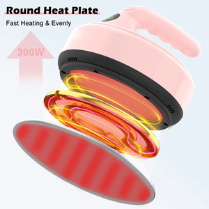 Portable 5 Ceramic Heat Press Machine for T-<b>Shirts</b> DIY Fast Heating 4 Temp Modes Manual Portable Heat Press - Product Image 3