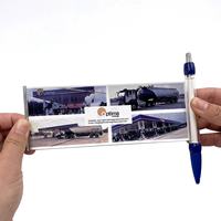 Stylo promotionnel économique FOCUS avec logo personnalisé, papier à rouler, couleur personnalisée, sérigraphie, vente en gros, écriture fluide, portable