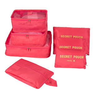 Ensemble de sacs de rangement de voyage de 7 pièces de haute qualité élégant et pratique pour l'ensemble de cubes d'emballage de mode sportive - Product Image 6