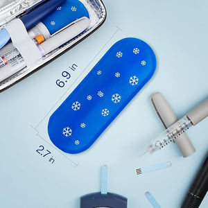 Mini Bolsas de Hielo Aisladas para Viajes, Estuche Refrigerante para <span class=keywords><strong>Insulina</strong></span>, Medicamentos, Rehabilitación y Almacenamiento de Alimentos, Suministros Terapéuticos - Product Image 3