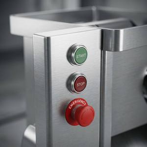 Cortadora Industrial Vertical de Carne Fresca de Acero Inoxidable con Juego de Cuchillas Removibles y Protector Cilíndrico para Carne de Res, Picanha y Pierna de Aves - Product Image 6