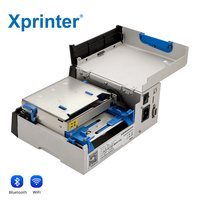 Xprinter Imprimante de codes-barres haute vitesse XP-D481B Imprimante d'étiquettes d'emballage Imprimante d'étiquettes numériques à fonctionnement continu 24 heures