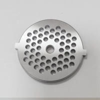 Acier inoxydable électrique # 8 plaques de rechange pour hachoir à viande, accessoires pour batteur sur socle domestique # 10