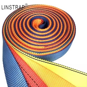 Liniu màu tùy chỉnh 1.5 inch rộng <span class=keywords><strong>Polyester</strong></span> vải sọc dây đai - Product Image 2