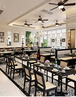 Ensemble de chaises de salle à manger de style français moderne, meubles en tissu de haute qualité, pour café, restaurant, appartement, salon, cuisine, villa