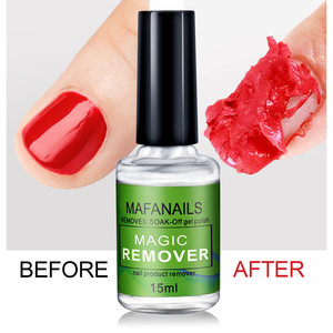Dissolvant professionnel pour vernis à ongles 15 ml, élimine rapidement en 3 minutes le vernis <span class=keywords><strong>gel</strong></span> soak-off et le vernis UV (ne domine pas les ongles) 15 ml - Product Image 5