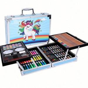 Kit de Colores Portátil, Ecológico, No Tóxico, Certificado, de 145 Colores para Niñas y Niños, Caja de Colores Mairun - Product Image 2