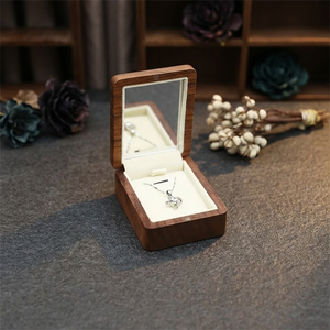 Customized Eco-Friendly Polished Solid Wood <b>Box</b> for Multi-Use Gift Packaging and DIY Decoration - Product Image 3