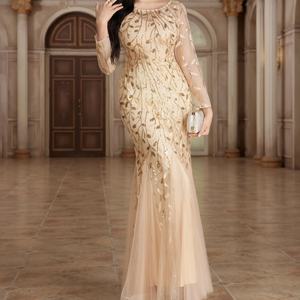 新来的女士优雅告别礼服舞会女士派对礼服女士晚宴优雅礼服派对 - Product Image 6