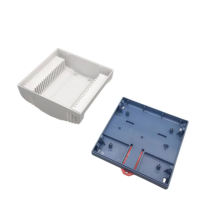Boîtier de guidage DIN d'usine BXKT-735, boîtier de commande, boîte de distribution IP54, boîtier de jonction ABS PC, boîtiers en plastique personnalisés
