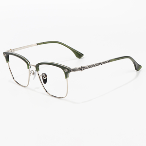 Cổ Điển Rắn Punk Phong Cách Hình Dạng Thiết Kế Mới Trọng Lượng Nhẹ Màu Đen Bạc Vàng Rùa Quang Học Trong Suốt Thương Hiệu Sang Trọng Kính - Product Image 2