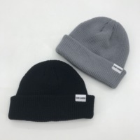 Haute qualité automne hiver Patch Beanie personnalisé nouveau Style tricot Slouchy chapeaux pour hommes femmes Hip Hop Style chaud laine Camouflage