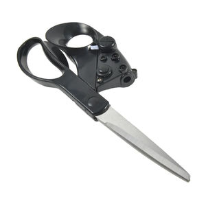 Ciseaux de cuisine professionnels populaires à guidage laser pour une coupe rapide et droite, idéaux pour l'artisanat domestique, l'emballage de cadeaux et la couture de tissus. - Product Image 5