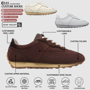 Chaussures de sport OEM, chaussures personnalisées de luxe avec logo, unisexe, rétro, classiques, chaussures plates vintage, chaussures décontractées, streetwear, chaussures de marche - Product Image 2