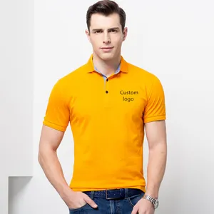 Camisa polo unissex sem marca, camiseta polo seca com próprio logotipo