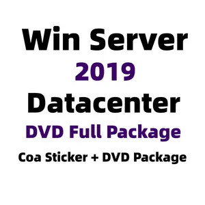 Win Server 2019 Datacenter paket DVD 12 bulan dijamin 100% Online Aktifkan Win Server 2019 Datacenter pengiriman cepat