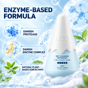 Mousse nettoyante enzymatique sans rinçage pour doudounes 180 ml, détachant rapide pour vêtements, nettoyant textile à séchage rapide, vente en gros, OEM - Product Image 3