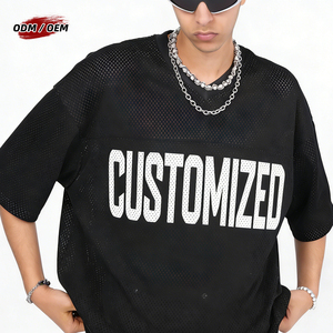 T-shirt de sport ample pour homme, coupe décontractée, imprimé numérique, maille respirante, idéal pour la superposition - Product Image 4