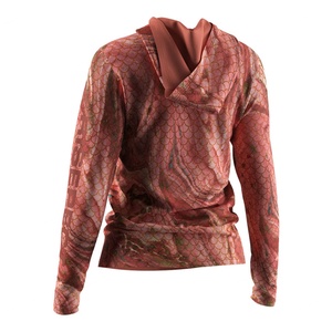 T-shirt de pêche à manches longues léger et respirant avec protection solaire par sublimation pour femme - Product Image 2
