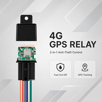 Traceur GPS de voiture étanche avec relais, coupure de carburant à distance, localisateur de véhicule dissimulé, détection ACC, détection de survitesse, vibration, géolocalisation et fonction de remorquage, garantie 1 an