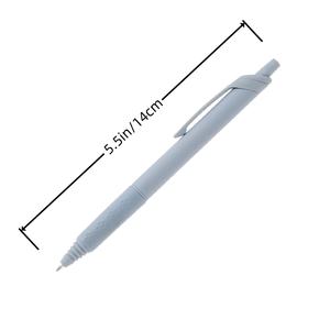 Juego de Bolígrafos de Gel de Plástico en Colores Morandi Azul y Rojo, 6 Colores, Punta Fina de 0.7mm, Escritura Suave, Baja Saturación, Estética Avanzada - Product Image 2