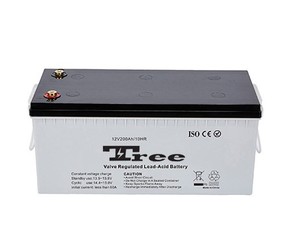 Batería SLA de gel de silicio de ciclo profundo 12V 200ah 220ah 12V 201ah batería marina <span class=keywords><strong>AGM</strong></span> batería de inversor híbrido solar - Product Image 3