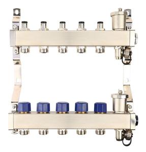 <span class=keywords><strong>Colector</strong></span> de agua de acero inoxidable 304 con válvulas de equilibrio termostáticas y <span class=keywords><strong>colector</strong></span> de salidas Eurocone - Product Image 1