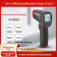 UNI-T UT306S/UT306C inframerah Digital non-kontak termometer Laser ABS pengukur suhu pistol dengan-500 rentang ODM didukung