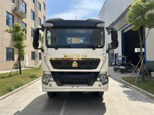 סינוטראק הוהואו מנוף משאית 6 x4 משאית מטען כבדה עם 10 טון 12 טון הידראולי טלסקופי עם מקדחה למכירה - Product Image 3