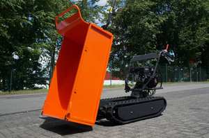 Mini dumper <span class=keywords><strong>ribaltabile</strong></span> elettrico per buggy in calcestruzzo per impieghi gravosi 300kgs carriola pratica da giardino piccola - Product Image 6