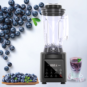 Chương trình màn hình cảm ứng kỹ thuật số Máy xay sinh tố mạnh mẽ 4L Máy xay thực phẩm đá cát thương mại đa chức năng và máy ép trái cây - Product Image 5