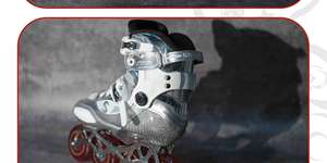 Patins à roulettes en fibre de carbone haute résilience Ruidongle, roues plates en cristal, patins à roulettes professionnels à haute élasticité - Product Image 6