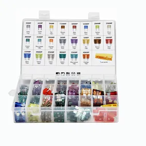 220pc ClearMark Assorted Standard Auto Car Truck Blade Fuses Set ATC/APR/ATO+ATM Mini Automotive Replacement Fuse Assortment Kit