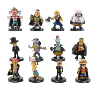 Set <span class=keywords><strong>di</strong></span> 12 Mini Action Figure in PVC <span class=keywords><strong>di</strong></span> Alta Qualità <span class=keywords><strong>di</strong></span> Luffy, Giocattoli da Collezione a Tema Cartoni Animati e <span class=keywords><strong>Film</strong></span> LZF LZ09 - Product Image 1