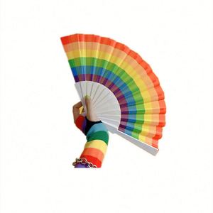 Wholesale Custom Printed Bamboo Folding <b>Paper</b> Fan DIY Style for Business Party Decor Hand Fans Favor Gifts Chinese Model <b>Pattern</b> - Product Image 3