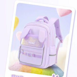 2026 New Fashion British Style School Bag 1-3 Grade Load Reduction ridge Large Capacity Lovely <b>Backpack</b> - Product Image 5